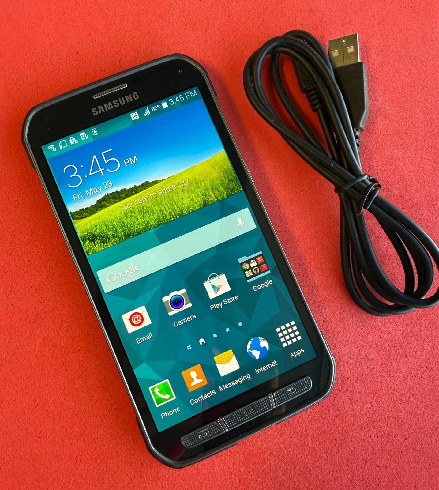 Samsung Galaxy S5 Active Network Unlocked (Camo Green)