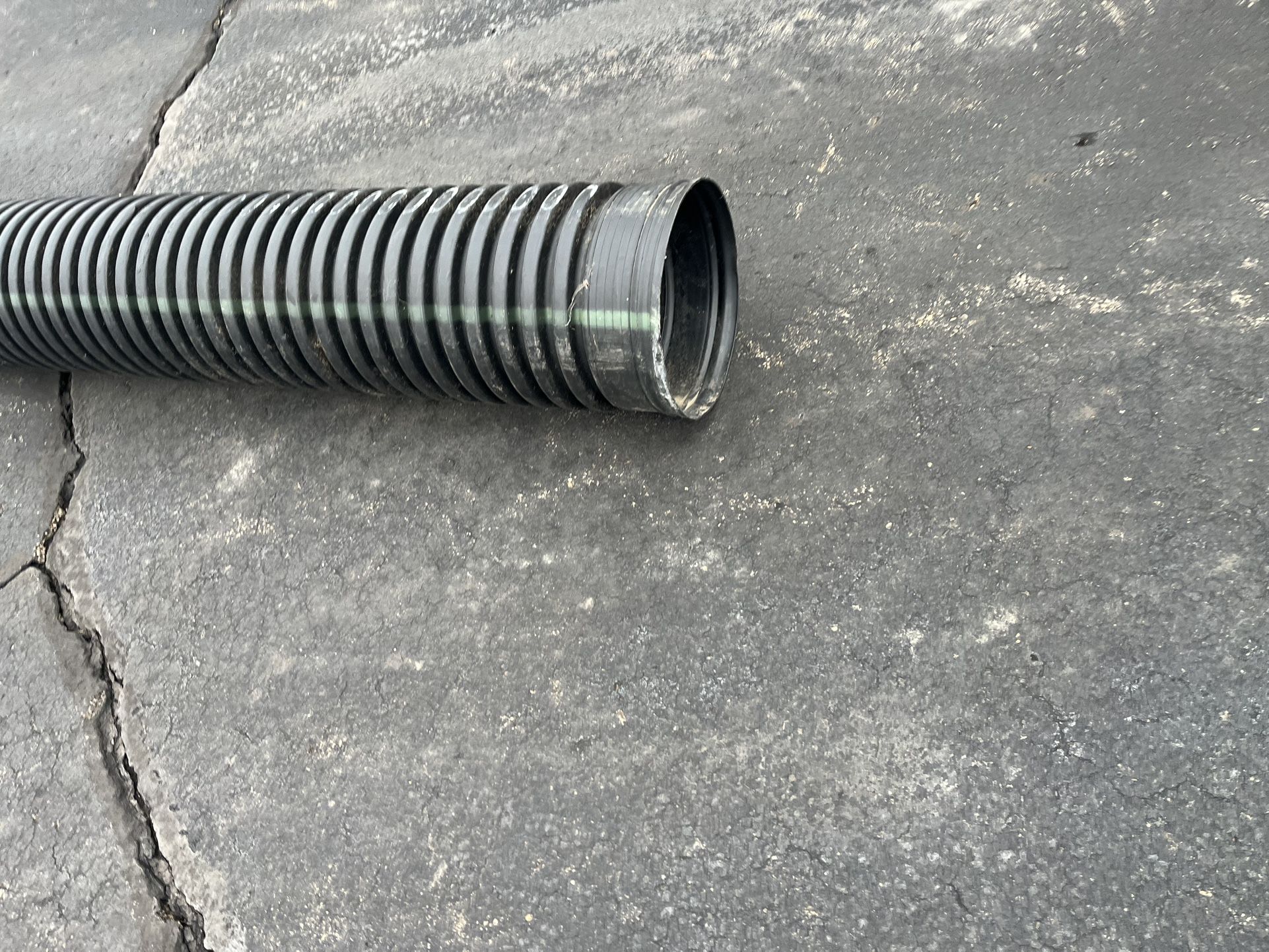 approximately 14 Foot 14 inches Round Dual Wall Culvert Pipe