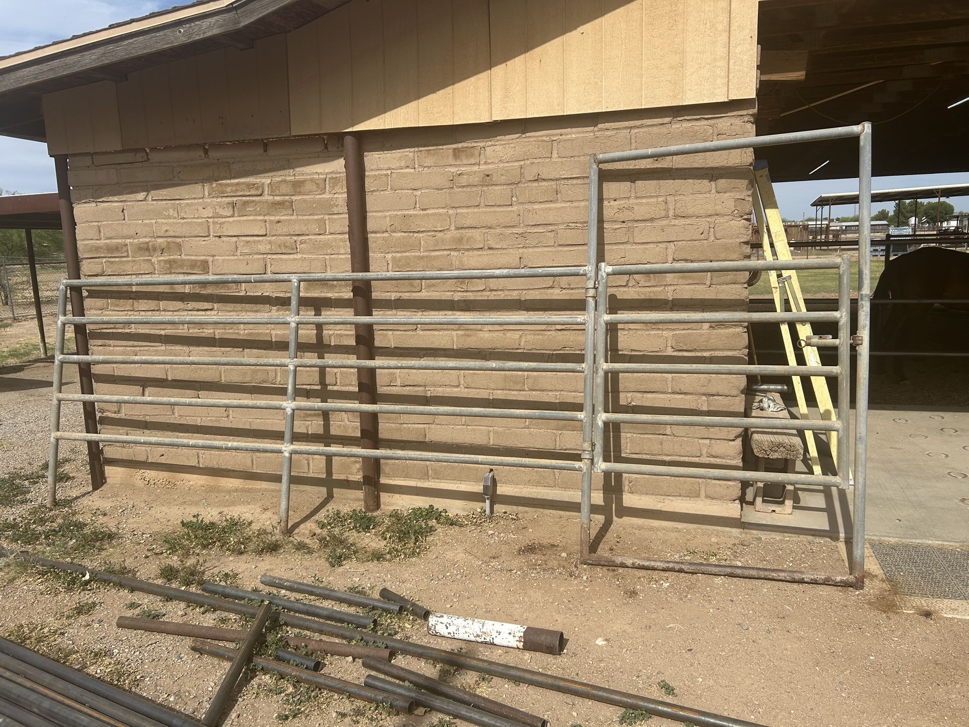 Fence Panel With Gate
