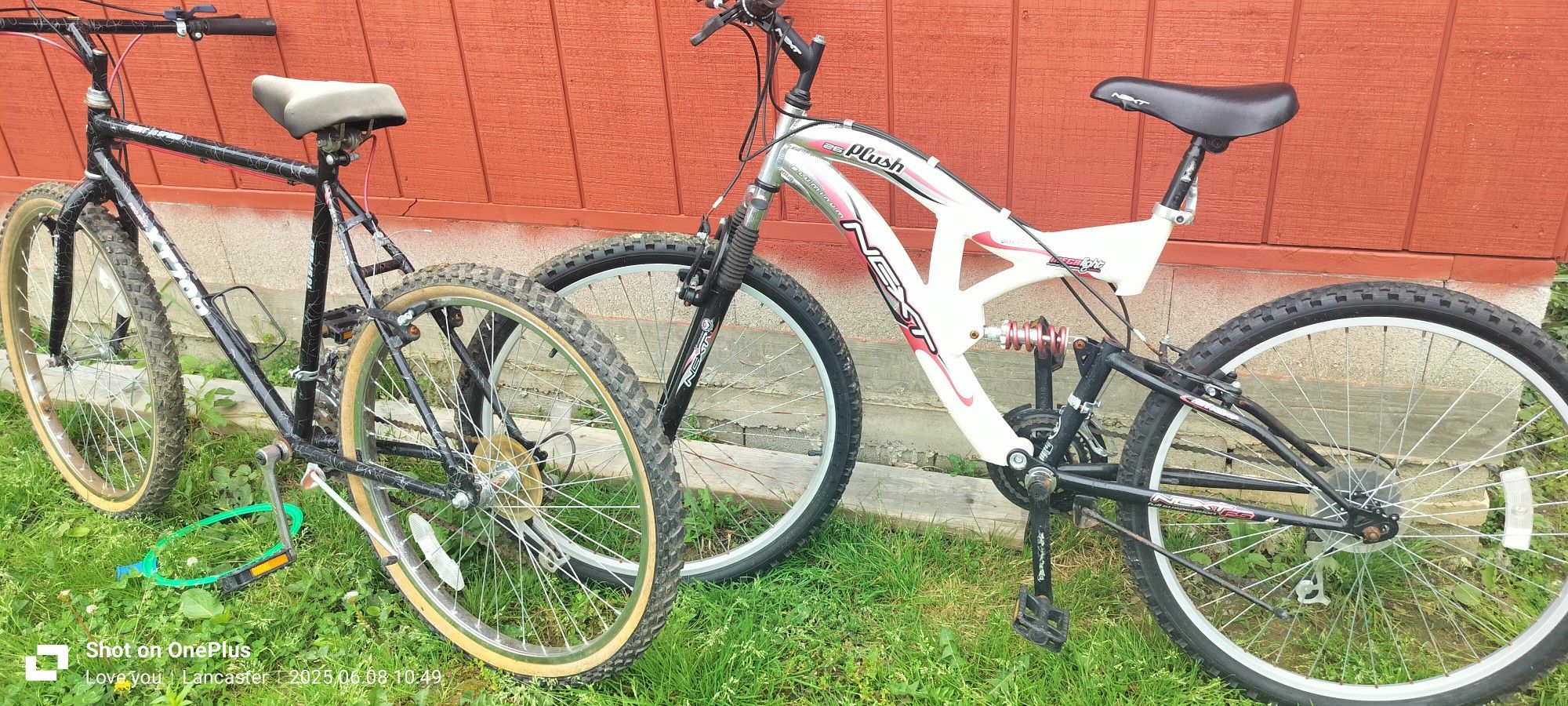 2 Bicicletas Por $65.00