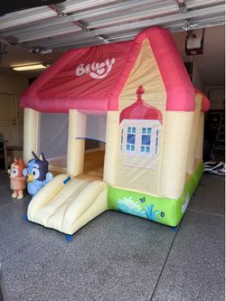 Bluey mega bounce house