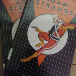 Adam Strange DC Archive Vol 1 And 2 Library Discarded Book #shop13