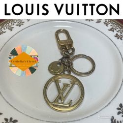  LV Louis Vuitton Charm Gold LV Circle Bag Charm / Keychain M6800 EA0179 