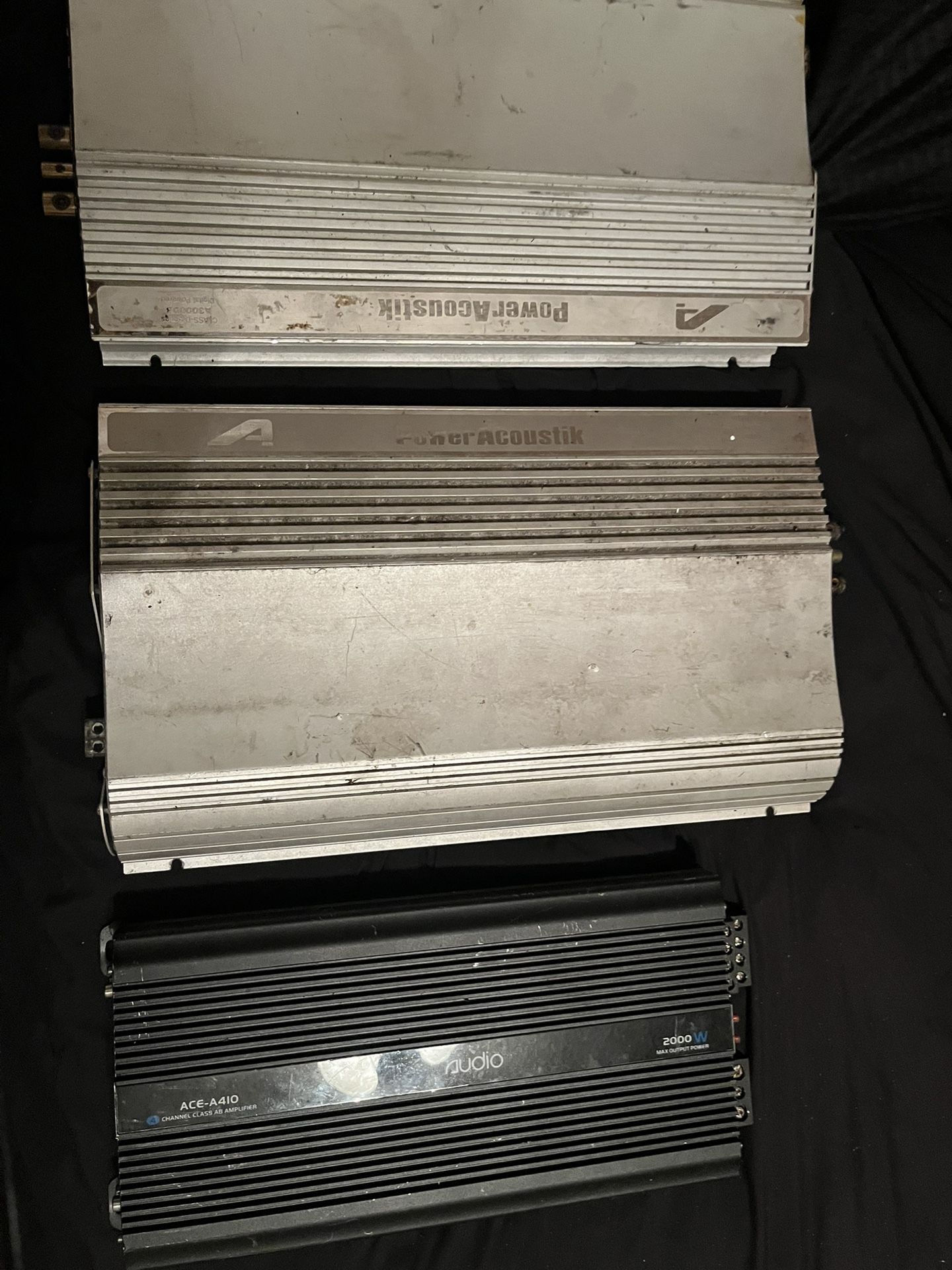 3000 Watt Power Acoustic Amps For Sale (old School)