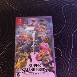 Super Smash Bros Ultimate Nintendo Switch Game