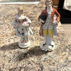 Figurines Colonial German Porcelain 
