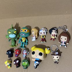 Lot Of 14 Various Funko Pop Toys