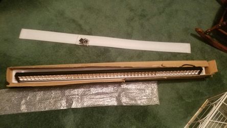 52" light bar with brackets