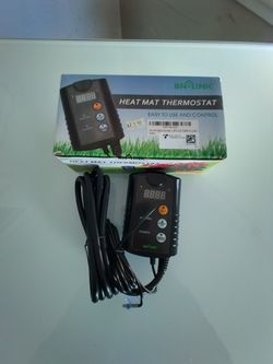 DIGITAL HEAT MAT THERMOSTAT 