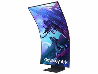 SAMSUNG 55  Curved  Ark 4K UHD 165Hz  Quantum Monitor