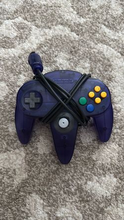 Nintendo 64 controller grape