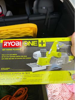 RYOBI ONE+ 18V Hand Planer P611 New in Sealed Box (Old Stock) Tool Only