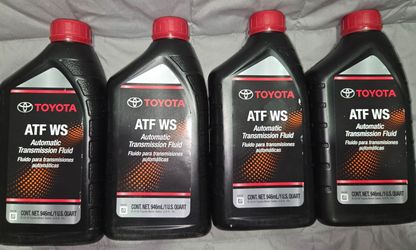 4 Quart Genuine Toyota ATF WS Automatic Transmission Oil Fluid OEM 00289-ATFWS