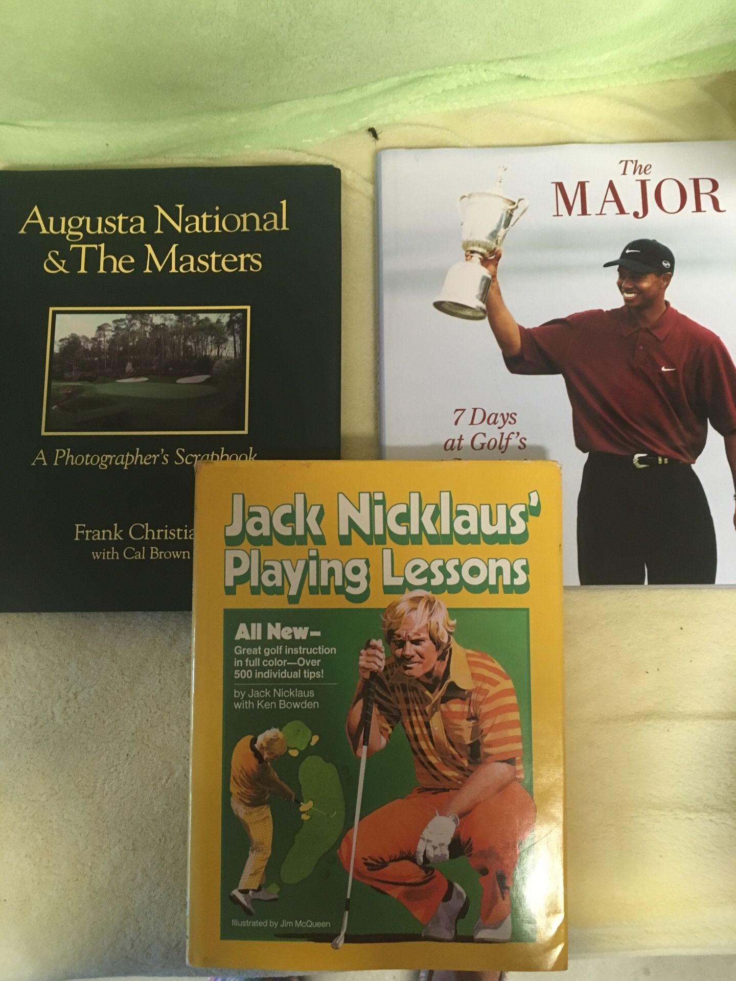3 golf books all for $5.00