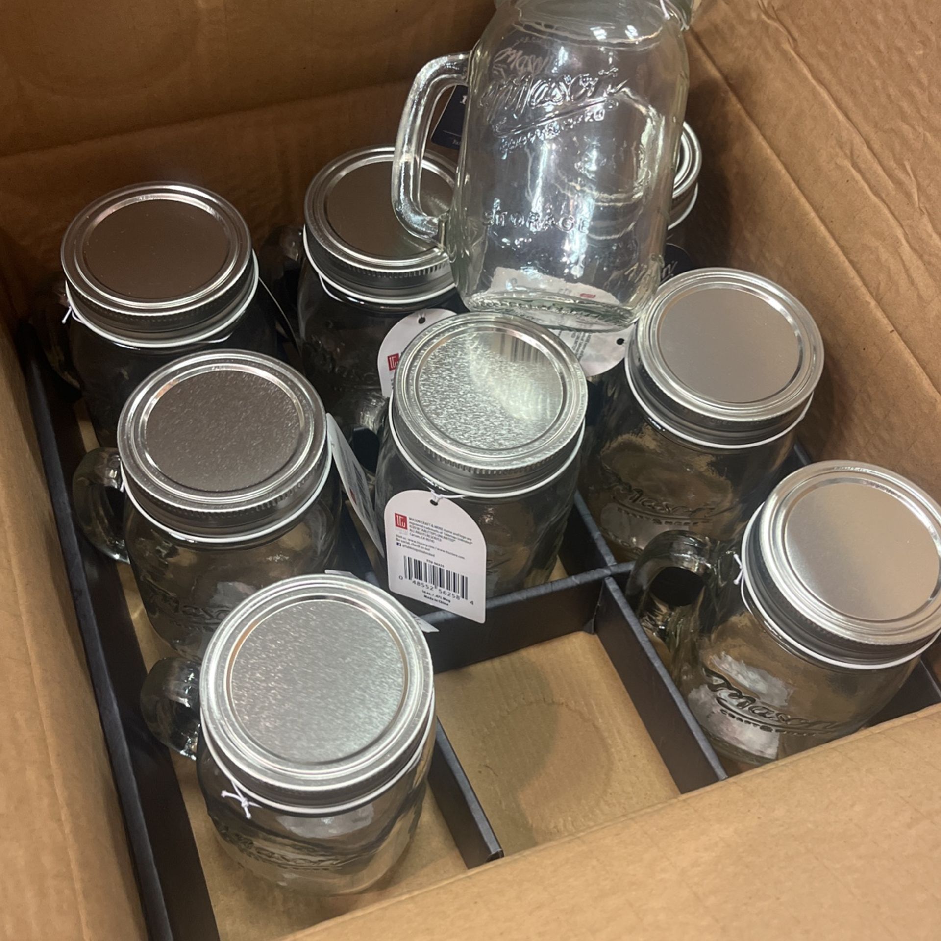 Mason 16 Oz Jar 9 Pc Set