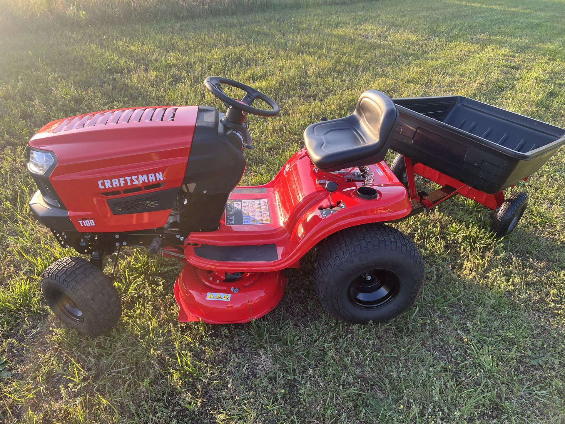 Craftsman T100 Riding Mower