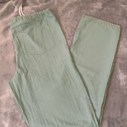 Sea Foam Green Scrub Pants