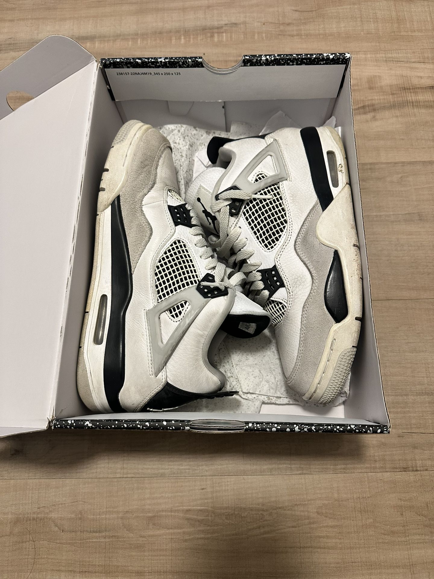 Jordan 4 Military Black