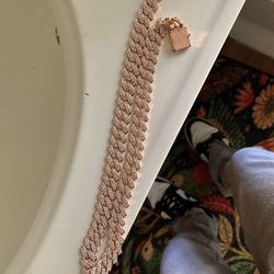 Mossianite Cuban Link Passes Diamond Tester 