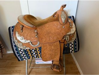 Blue Ribbon Western Show Saddle