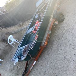 Coleman ram-x crawdad Jon boat and trailer