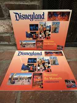 2-Disneyland Resorts Remember the Moments A Magical Souvenir Pictorial Book 2005