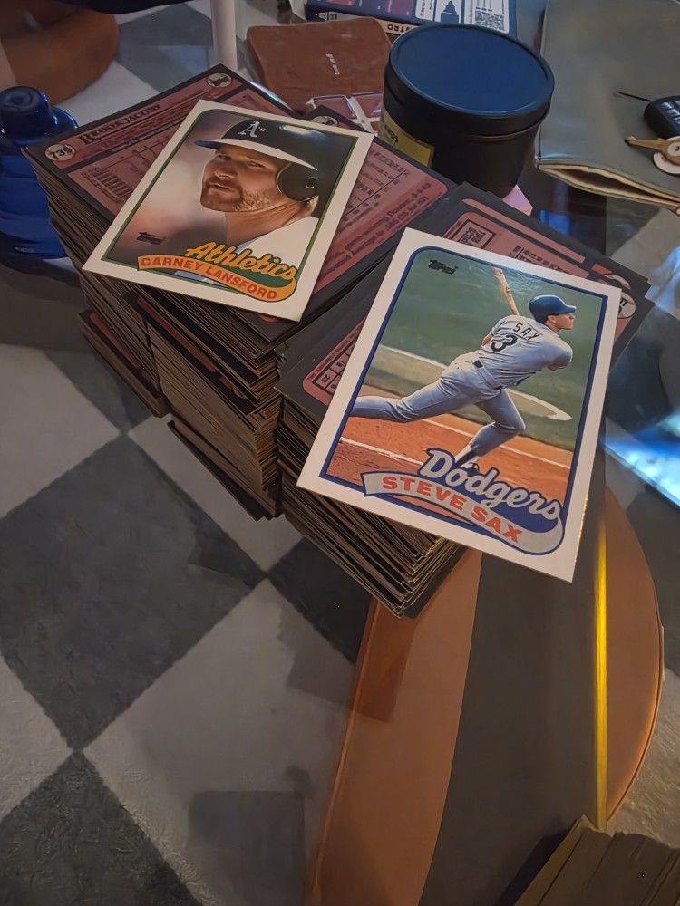 1989 Topps Baseball Cards 