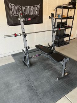 Home Gym Equipment / Marcy Pro Bench Press Rack