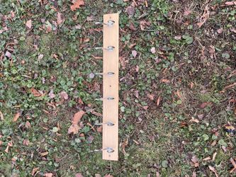 wall-mounted coat rack