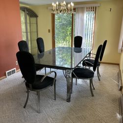 Table And 8 Chairs