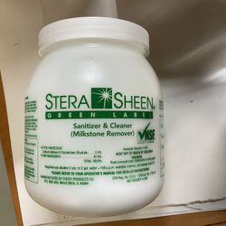 Stern Sheen Green Label - Sanitizer/Cleaner & Milestone Remover 4lbs