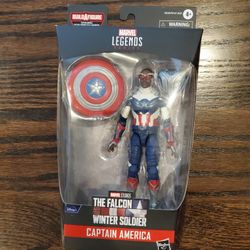 Marvel Legneds Avengers Falcon And Winter Soldier Captain America