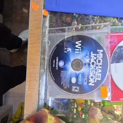 WII Michael Jackson The Experience Game
