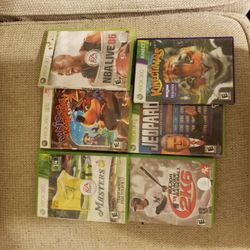 Empty Cases Of Xbox 360 Games 