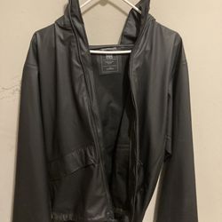 Men’s Helly Hansen Black Rain Jacket Size Small