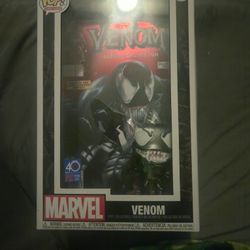 Venom Funko Pop With Comic Inside