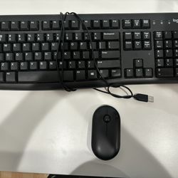 Logitech Keyboard & Wireless Mouse 