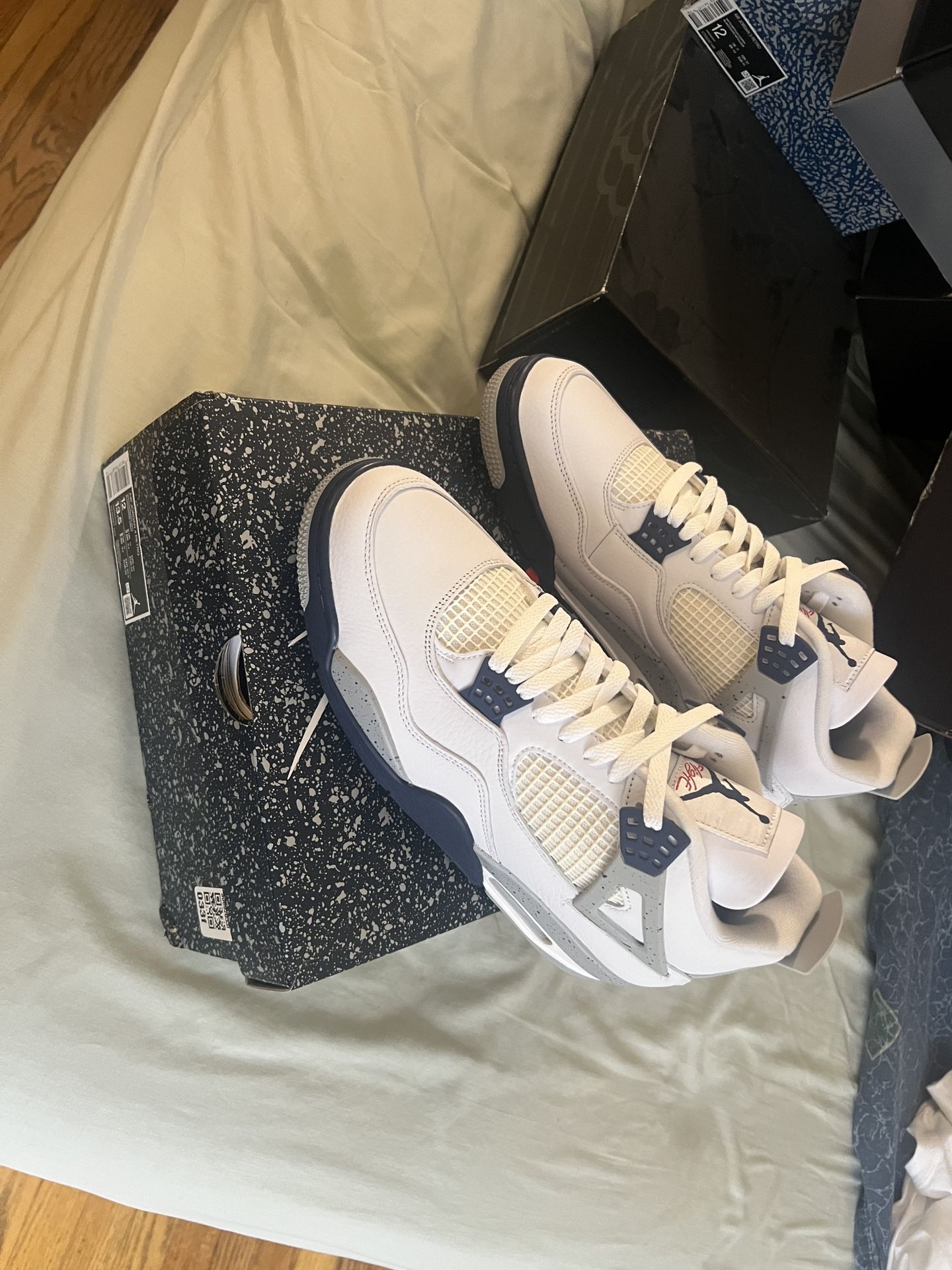 Jordan 4 Midnight Navy New Men’s 12