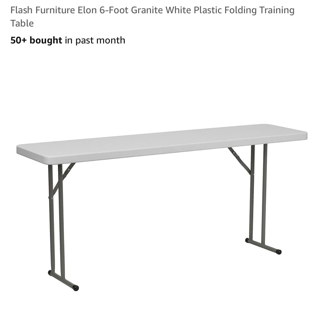 Granite Plastic Folding Table 