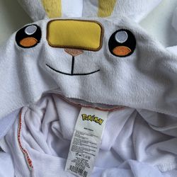 Child’s Pokémon Scorbunny Hooded Halloween Costume