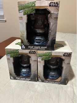 Grogu dodger bobblehead “Star Wars night”