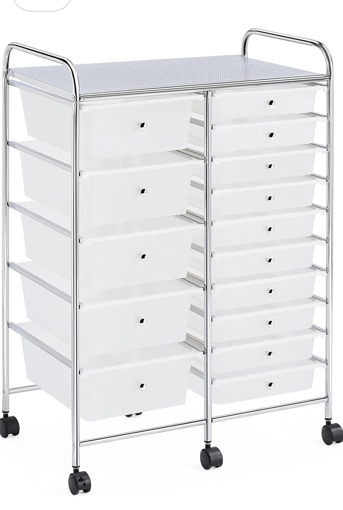 Giantex 15 Drawer Storage Cart ( New )