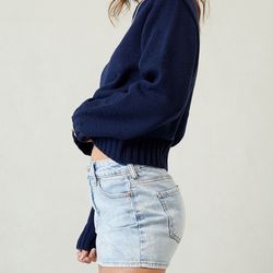 Brand New PacSun Denim Mini Skirt Size 28.