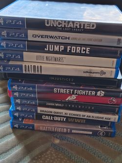 PS4 games for sale