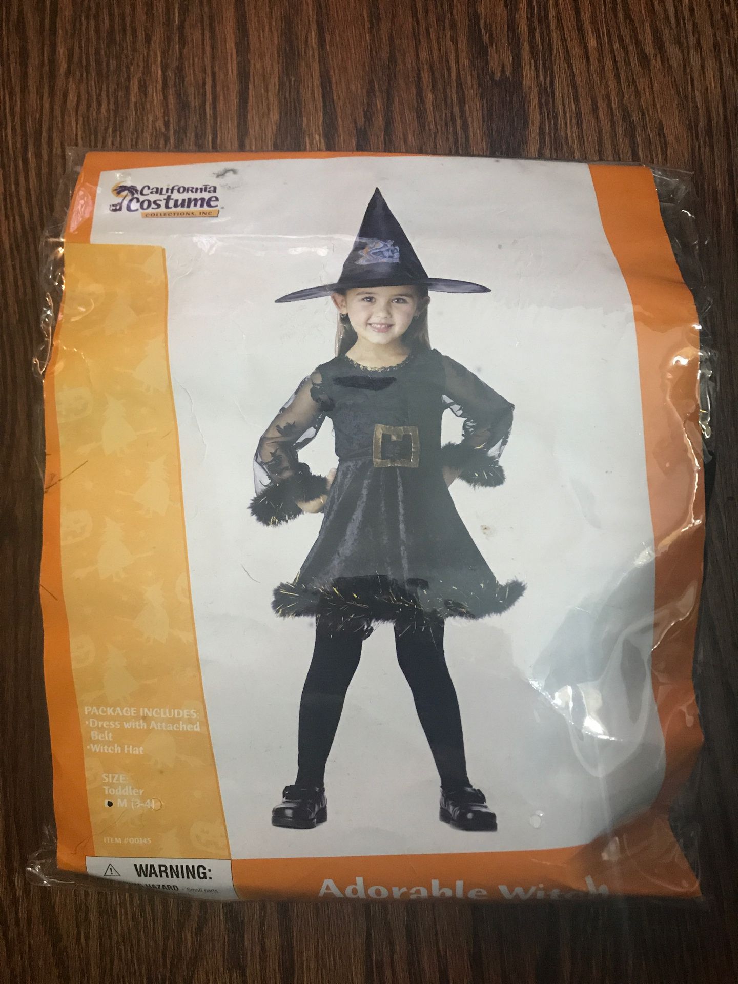 Adorable Witch Costume toddler girl