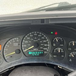 99-02 Silverado Cluster
