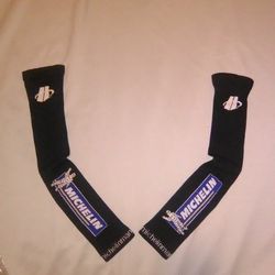 Cycling ARM WARMERS Road bike Running, Jogging, runners Cold Gear Winter Bike Michelin Man Hincapie