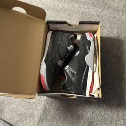 Jordan 4  Kids Size 11.5 T Original Box Never Worn 