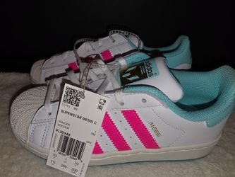 adidas Superstar Messi “Aurora Radiante” — Girls Size 1.5
