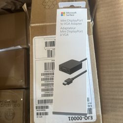 Microsoft Surface Mini DisplayPort to VGA Adapter 6 boxes total of 60 